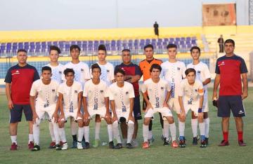 فريق أكاديمية النجف للناشئين يتعادل منتخب الناشئين سلبيا