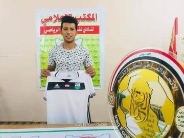 نفط الوسط يضم مصطفى عباس